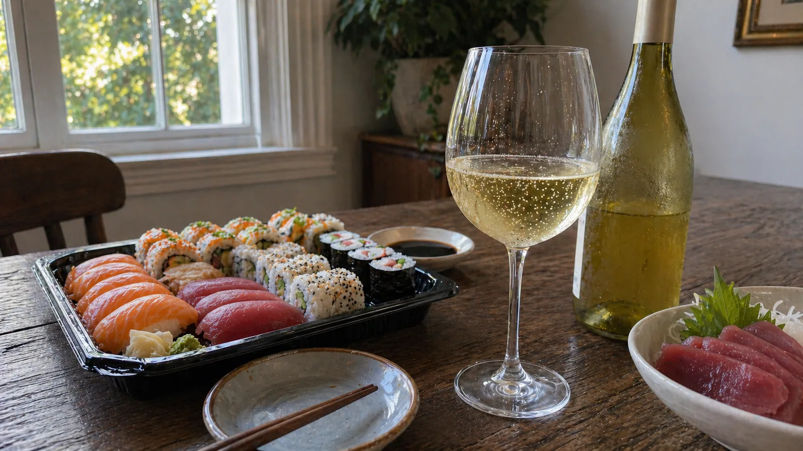 Sushi Wine Pairing: What to Pour With Every Roll