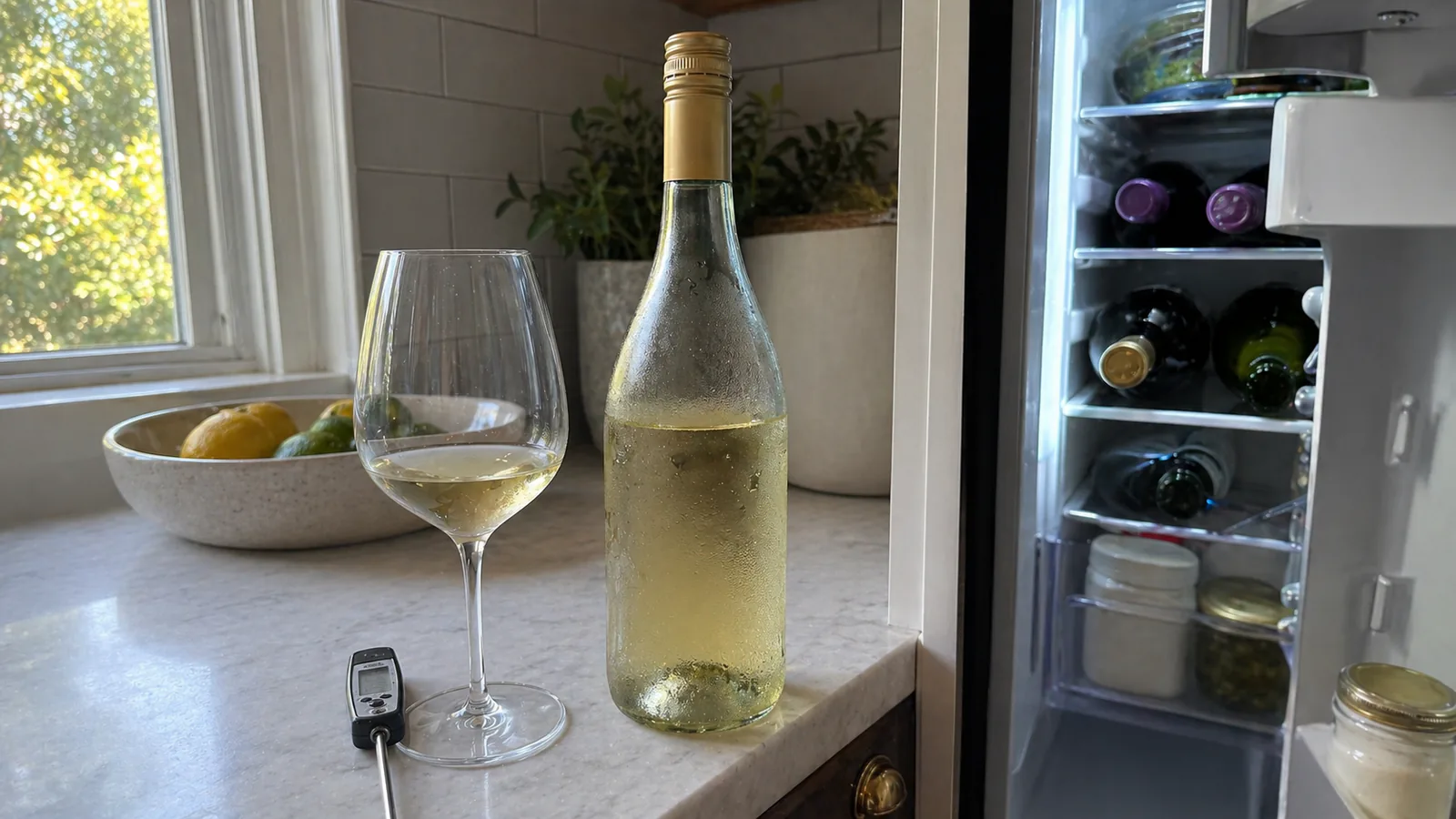 Wine Serving Temperature Guide (Cheat Sheet)